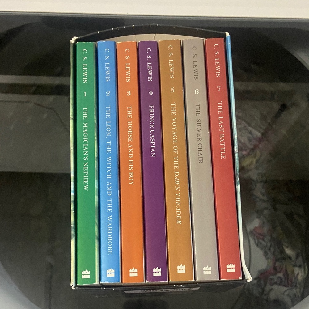 C.S. Lewis Book Set with Multicolor Spines
The Chronicles of Narnia